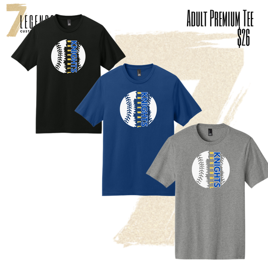 STMA Knights Baseball Premium T-shirt