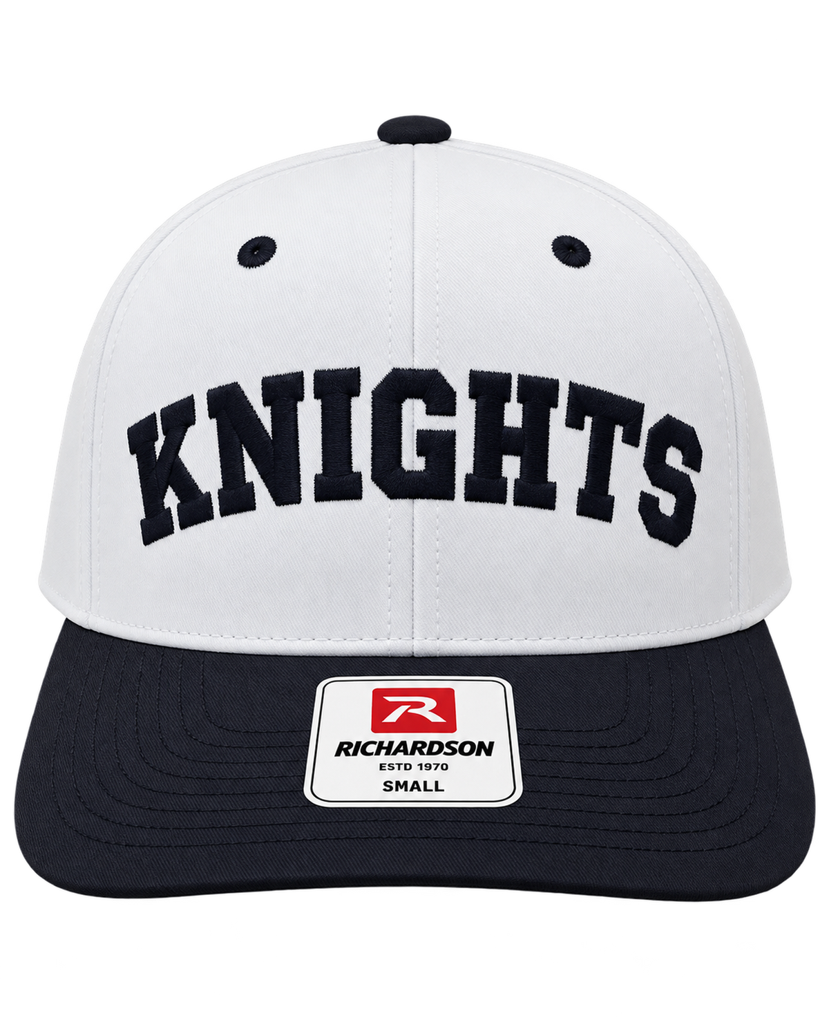 White Knights Arched hat