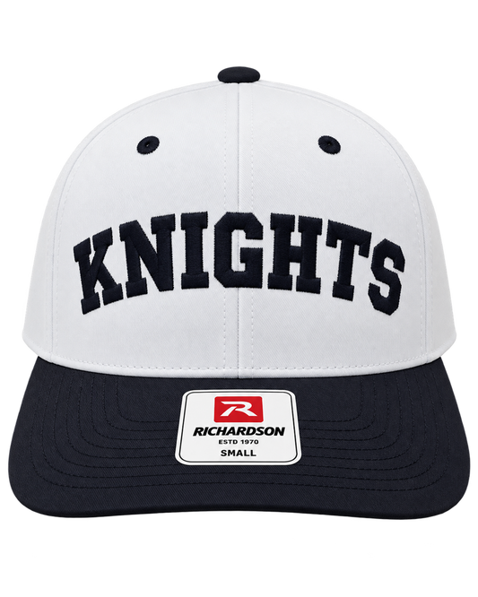 White Knights Arched hat