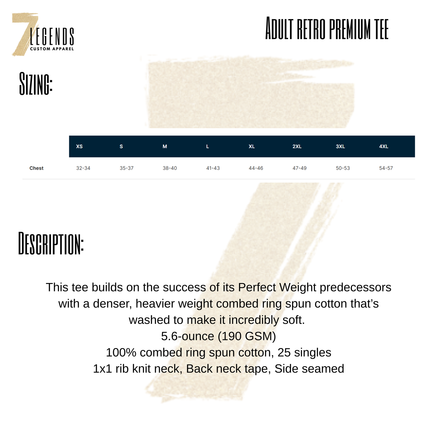 STMA Lacrosse Retro Premium Tee