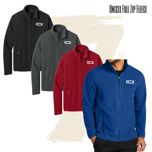 CCB Unisex Full Zip Fleece