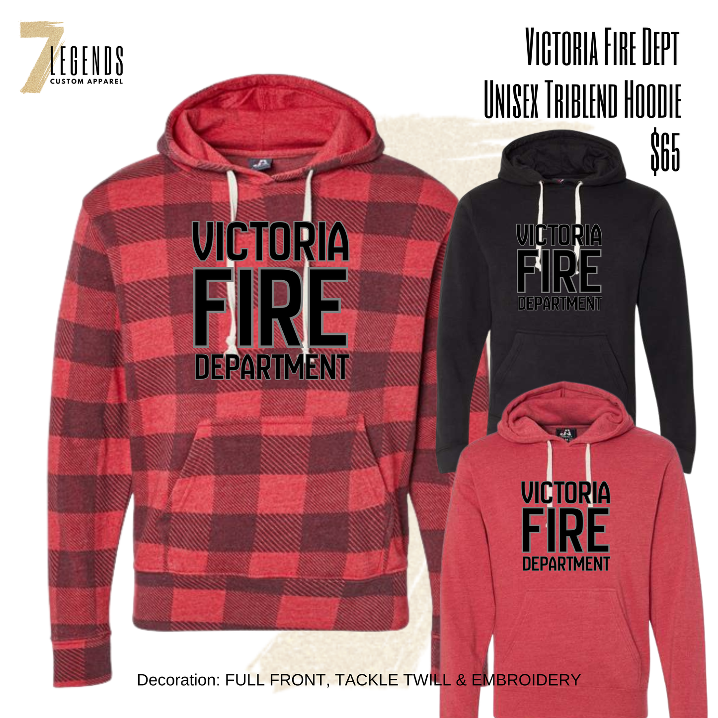 Unisex Triblend Hoodie