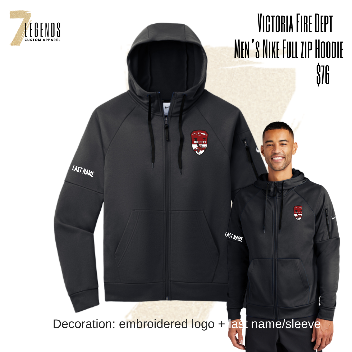 Nike Therma-FIT FULL ZIP Fleece Hoodie