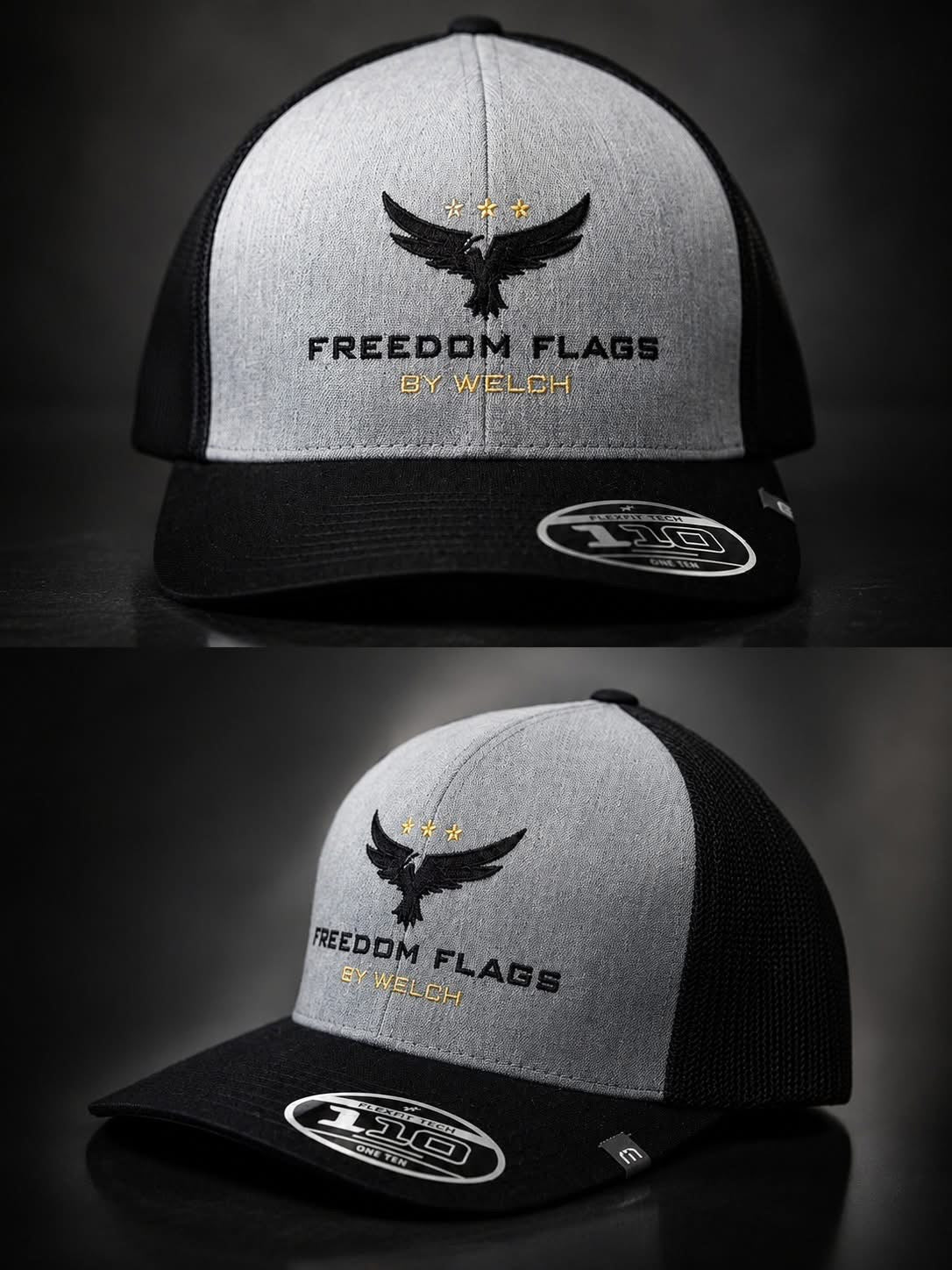 Freedom Flags (featuring Travis Mathews) Embroidered Hat