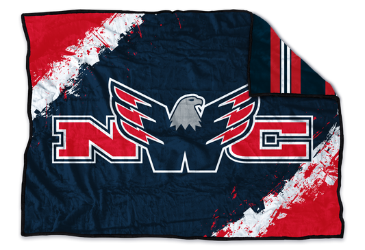 NWC RIVERHAWK Hockey Blanket