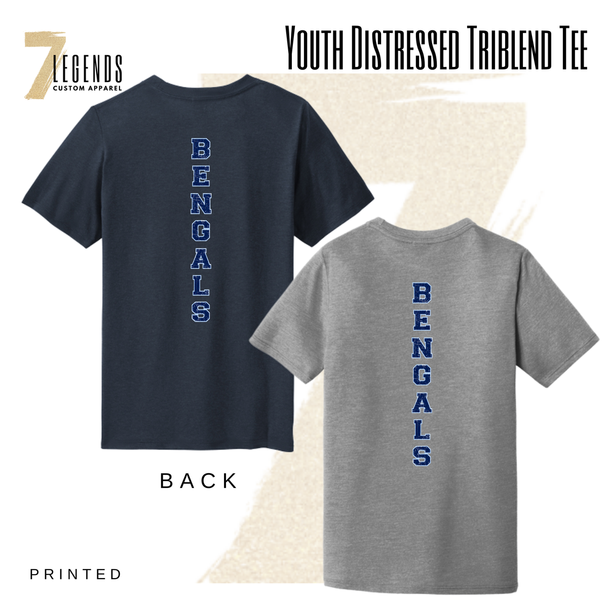 BH Youth Distressed Blaine Hockey T-Shirt